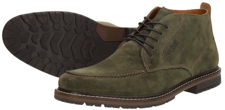 Rieker Veterschoenen Hoog groen