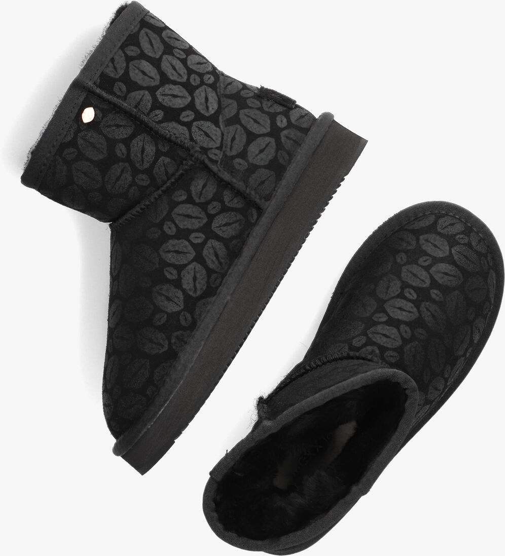 MEXX zwarte mexx vachtlaarzen bobbi jane
