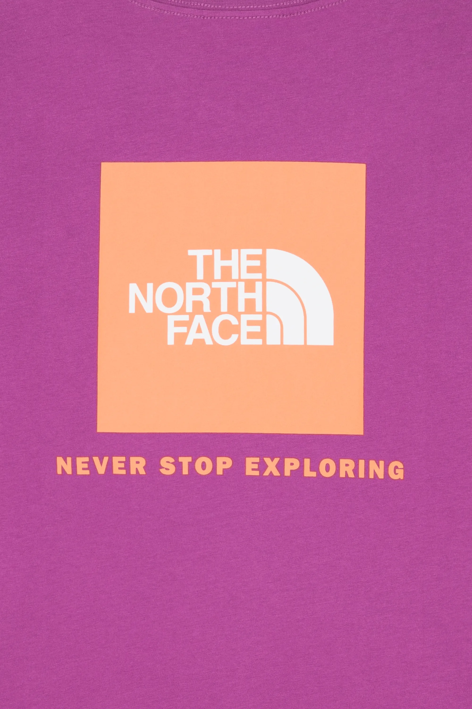 THE NORTH FACE T-shirt RED BOX Violet