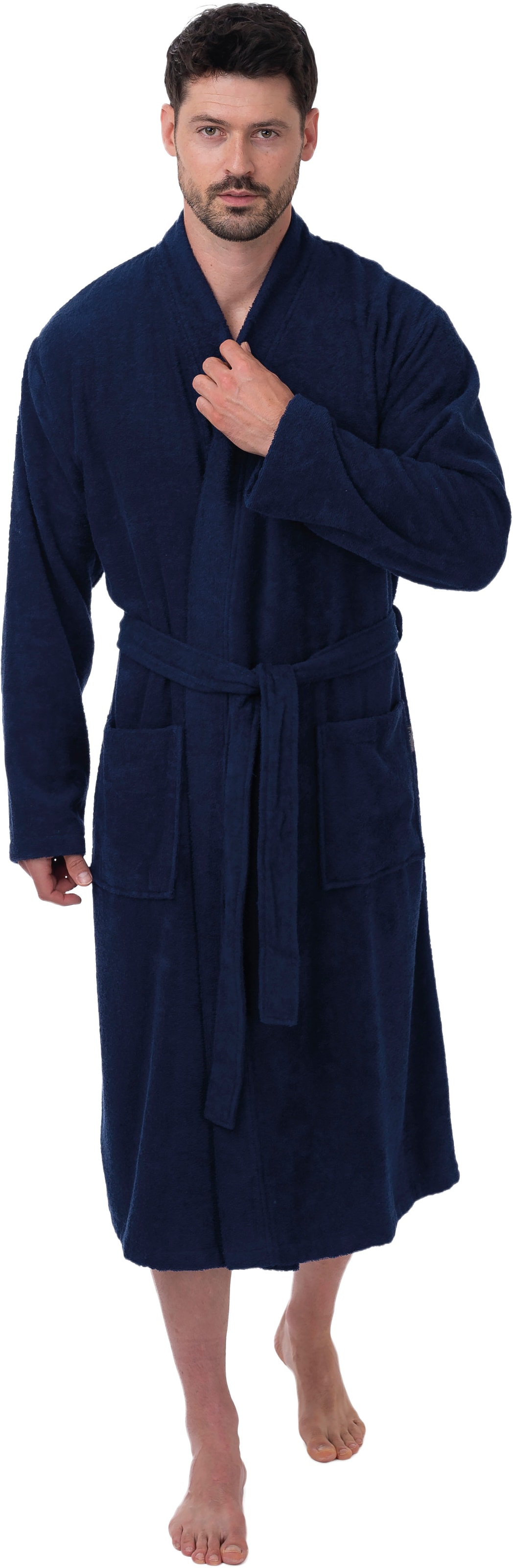 Wewo fashion Unisex-Bademantel »3049«, 1 Stk. leichter Reisebademantel