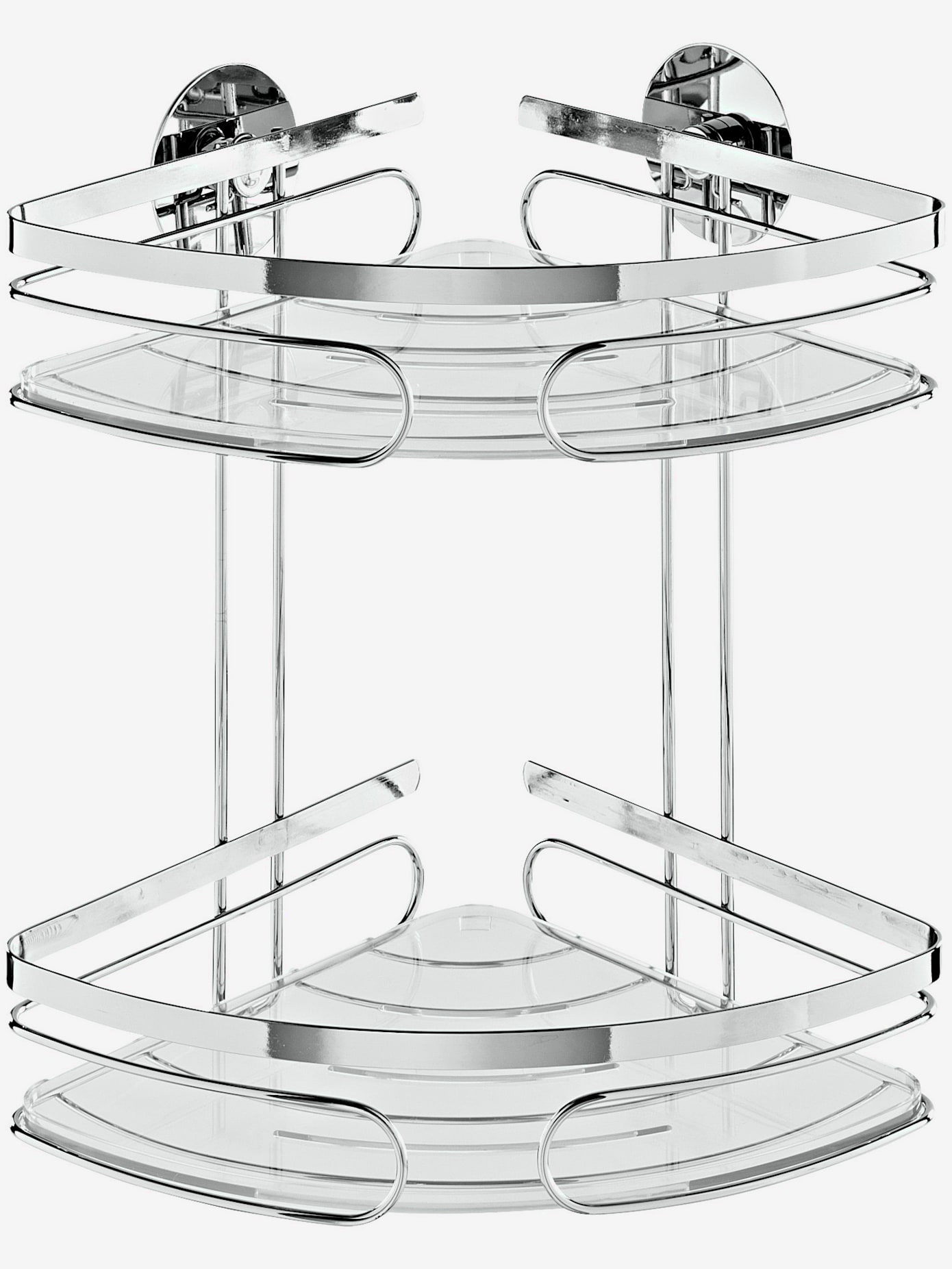 Étagère d'angle inox de qualité