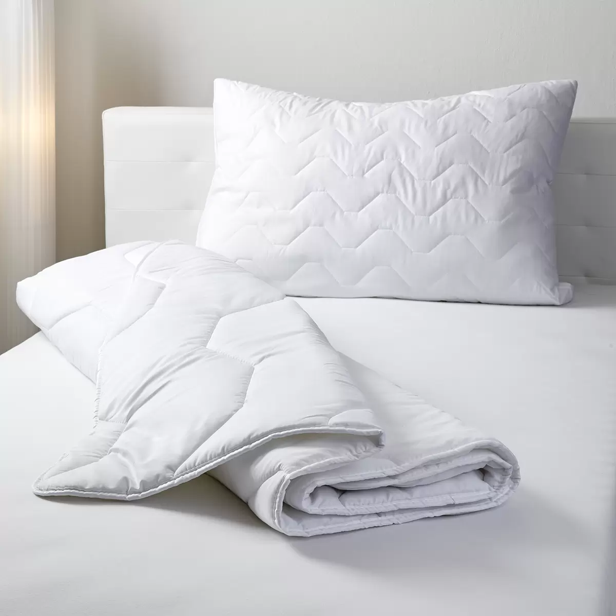 Duvet Aloe Vera weiss