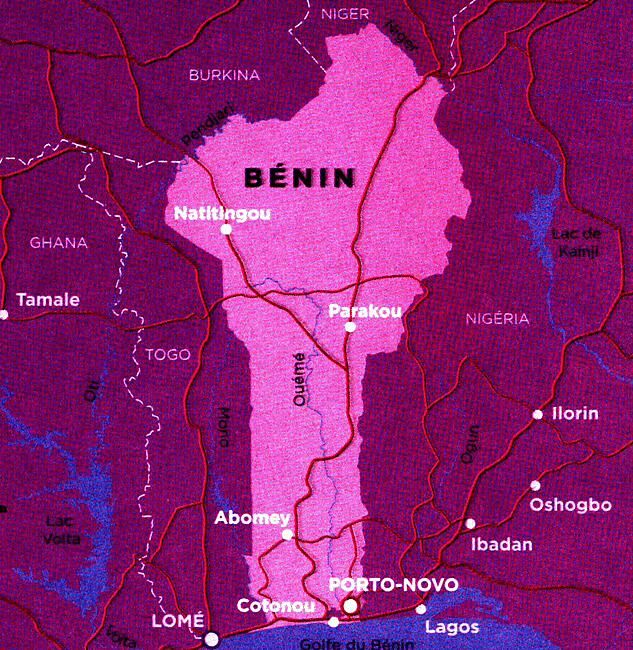 IGN - REPUBLIQUE BENIN 1 600 000