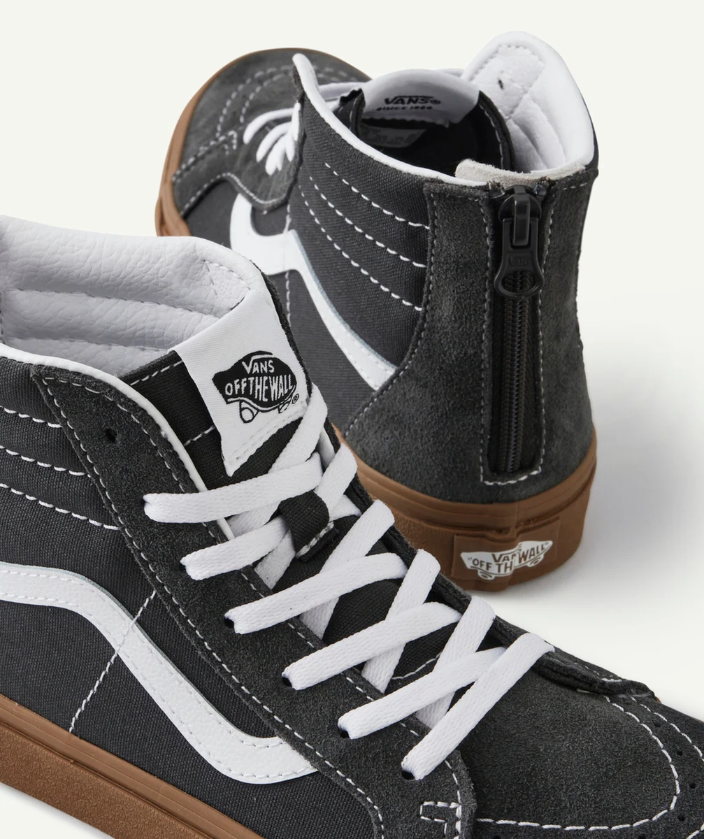VANSBASKETS MONTANTES GRISES SK8-HI ZIP