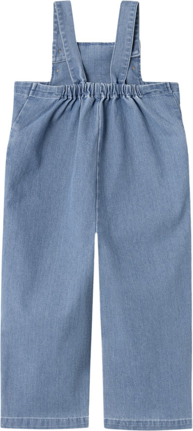 Lil' Atelier NMFOKAJA LOOSE DNM OVERALL 4360-LS Blå