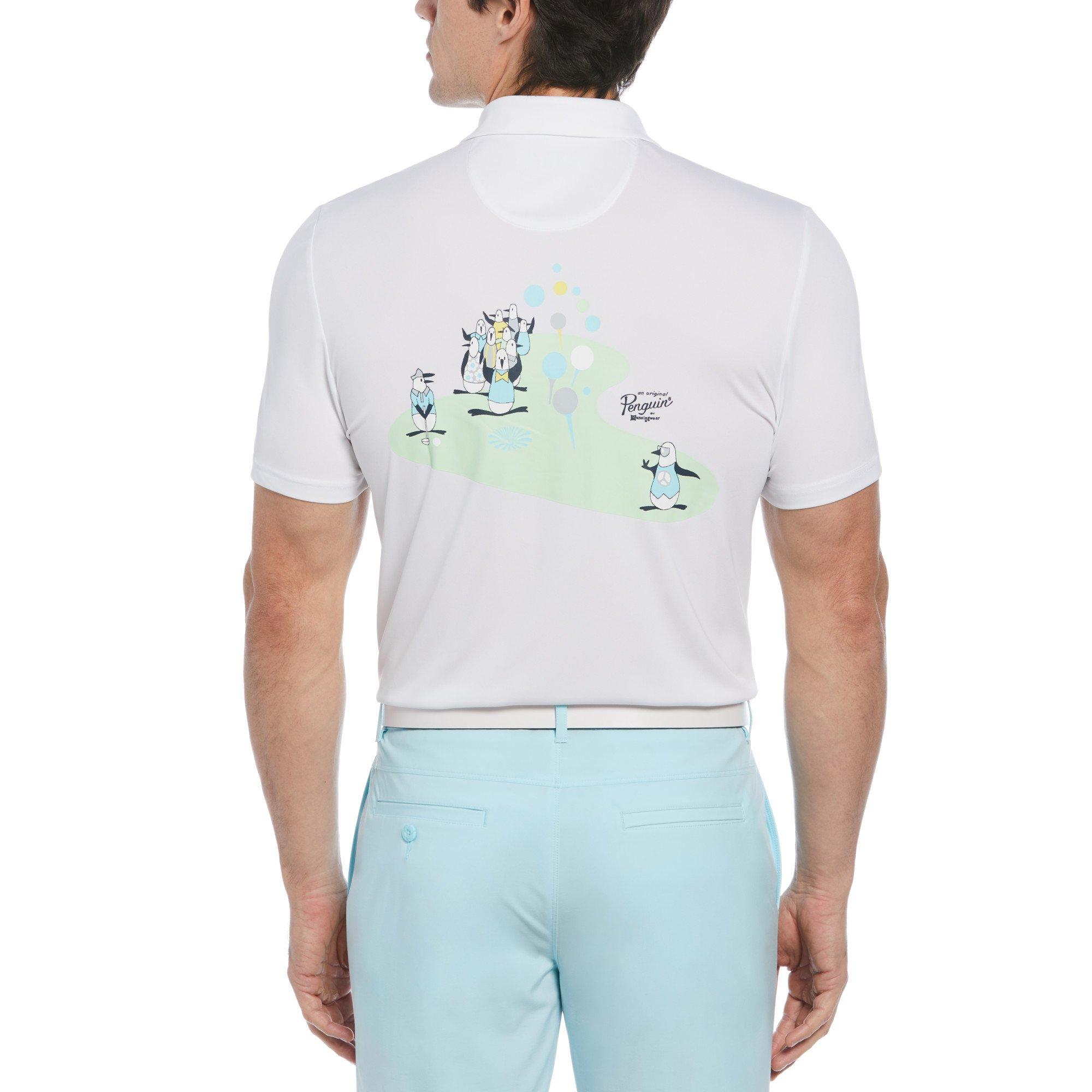 Original Penguin Golf PG Graphic Oxford Sn99
