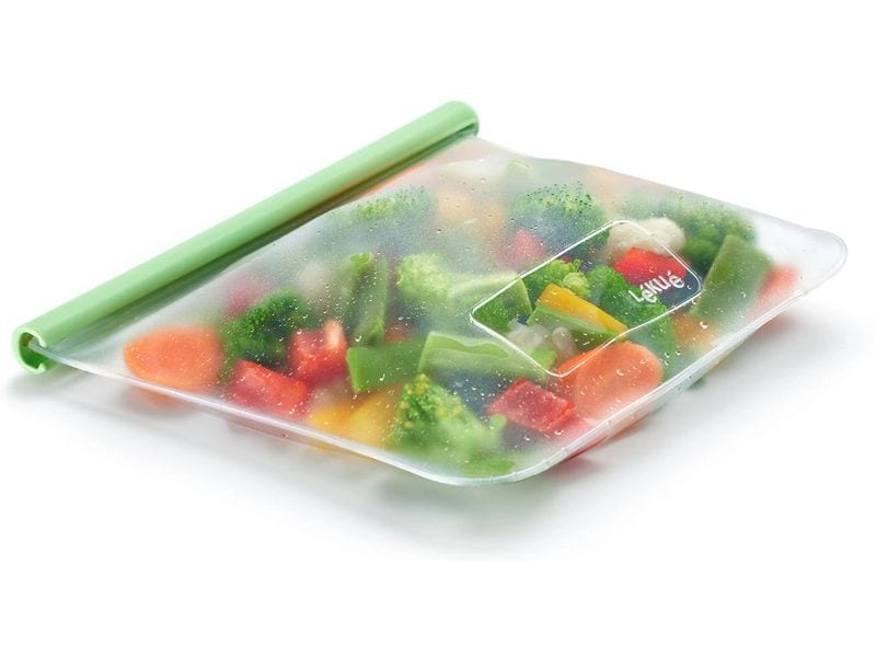 Lékué Frischhaltebeutel M 0.7 l Flache, 100% dichte Mehrwegtasche
