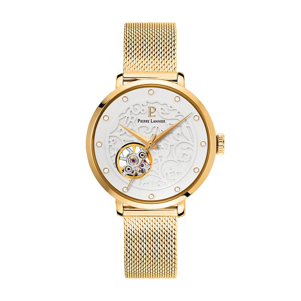 Montre Pierre Lannier Eolia Blanc