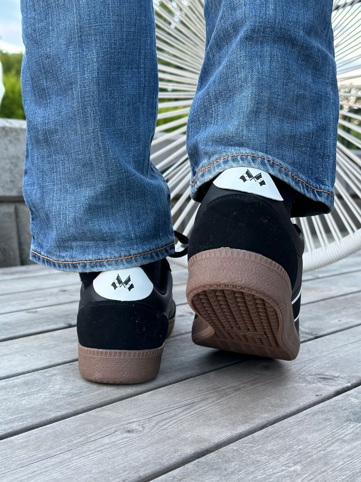 Jean Paul - Sancy Sneakers Black - Trapes Sko