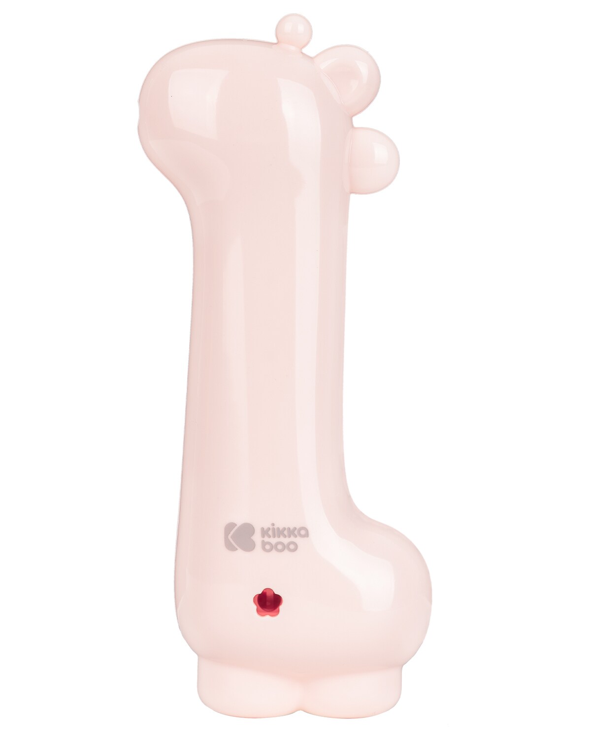 Kikkaboo Wasserthermometer Giraffe, Badethermometer, Messbereich von 10 bis 50°C rosa