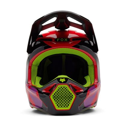 Casque cross Fox V1 EMOTION 2025 - Rouge