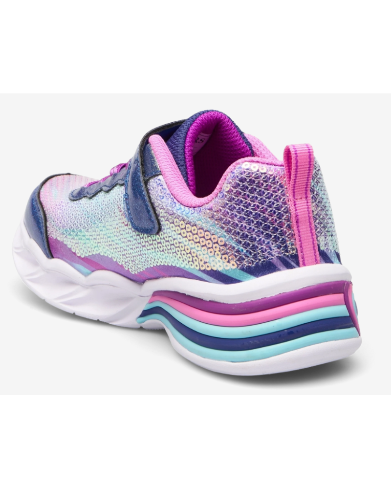 Skechers - Girls Sweetheart Lights - Navy/Multi