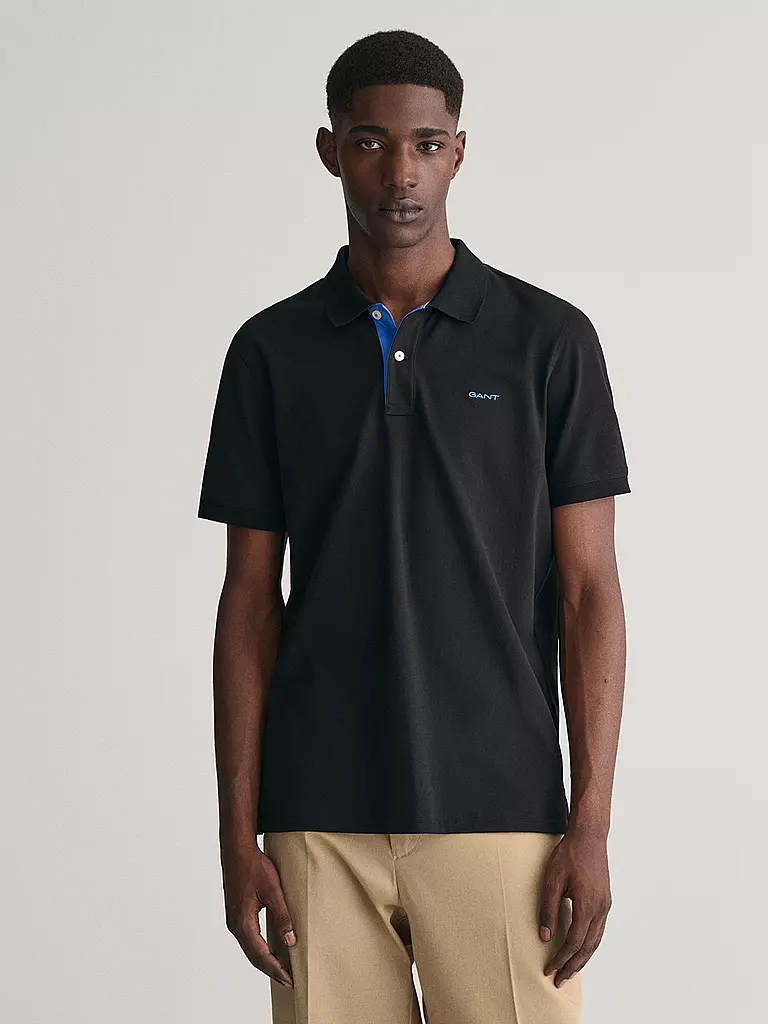 GANT Polohshirt schwarz