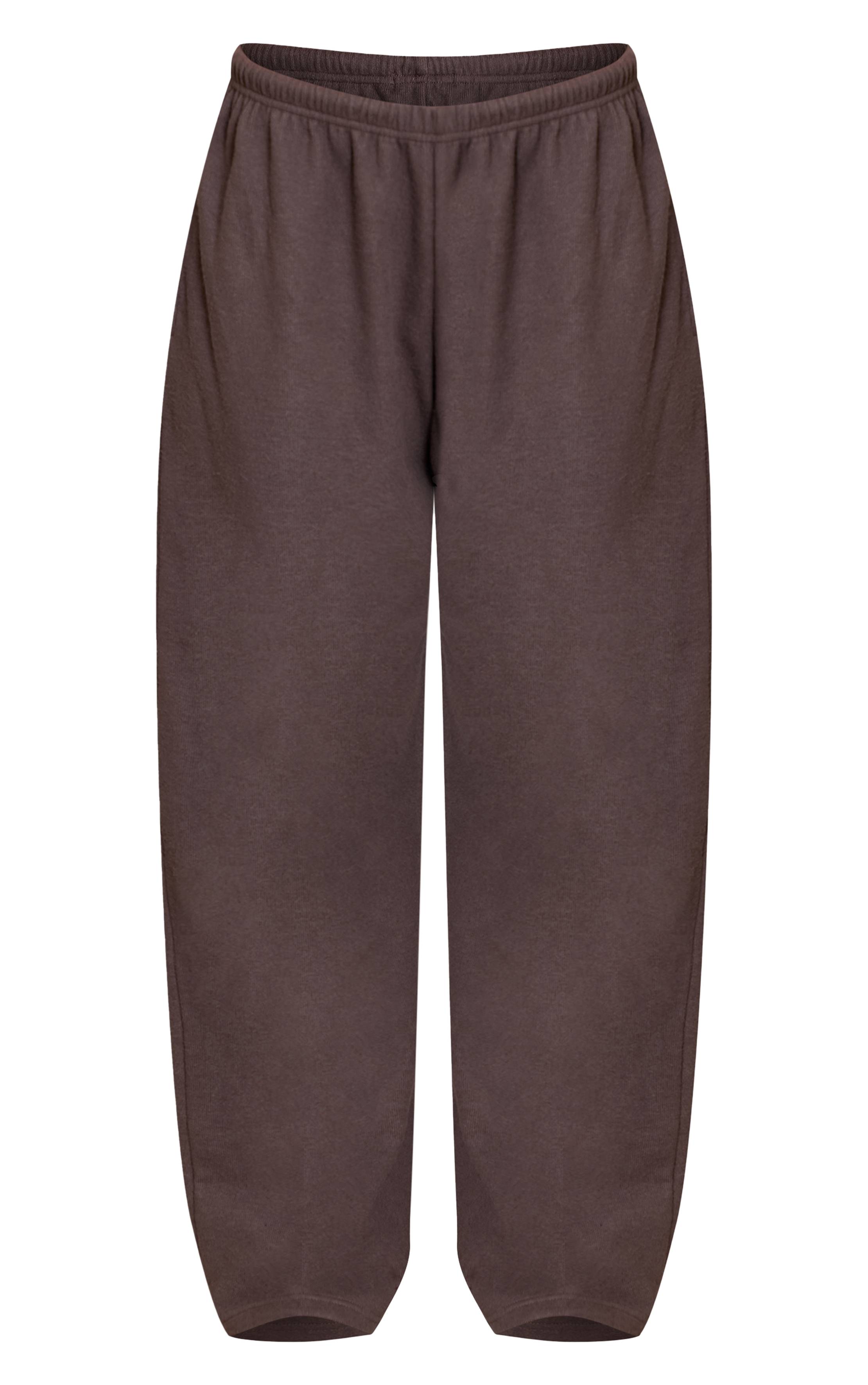 Charbon Pantalon De Jogging Large Toucher Doux
