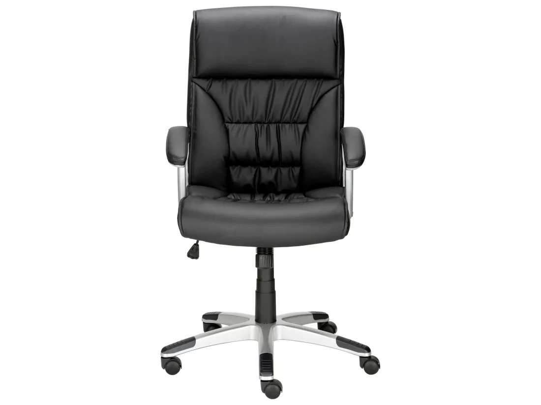 Chaise de bureau Flori Noir