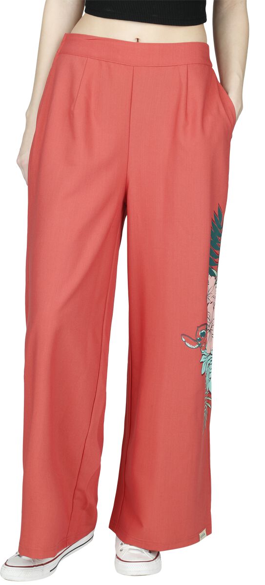 Stitch - Flowers | Lilo & Stitch Pantalon en toile