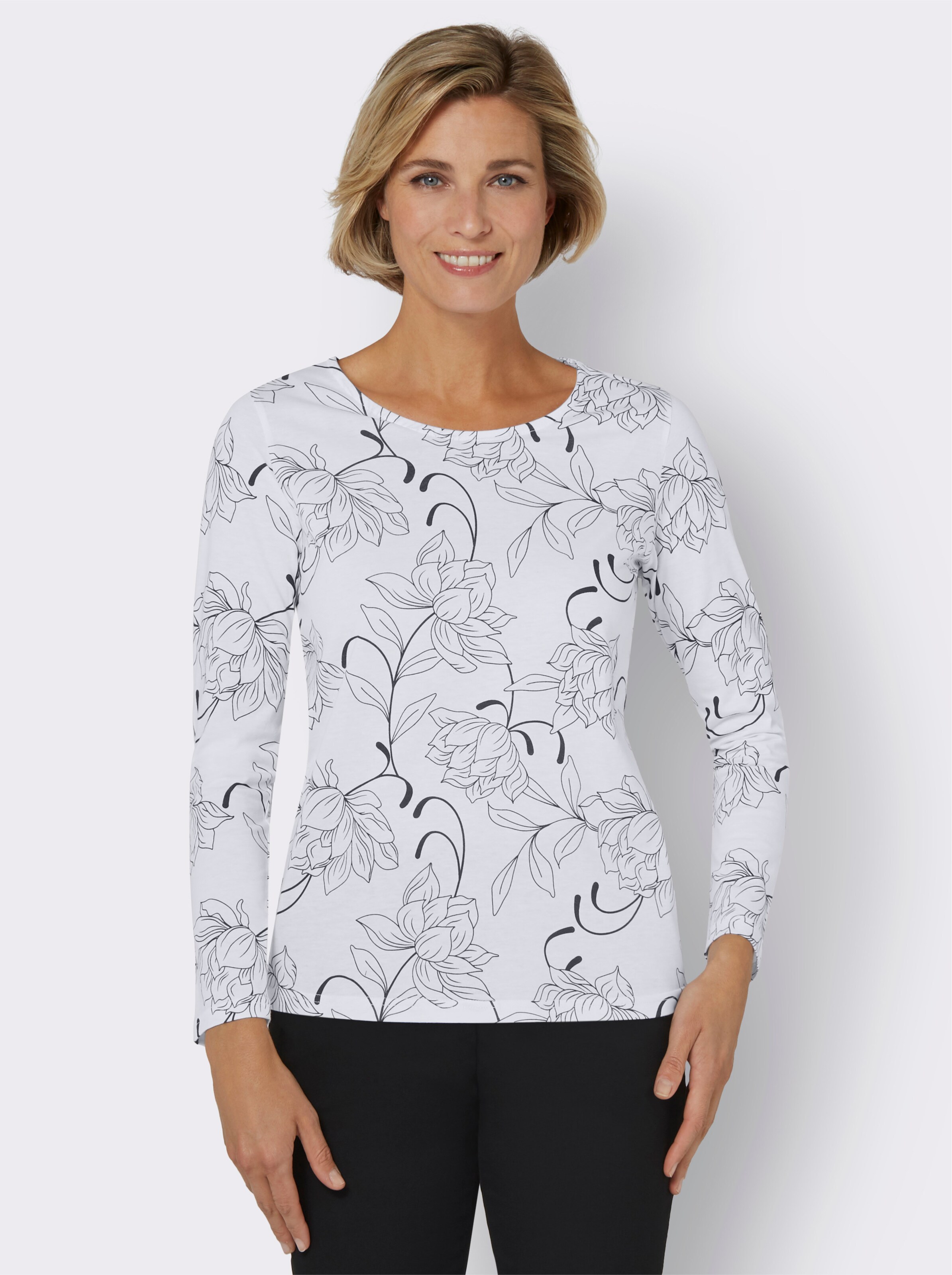 Langarmshirt