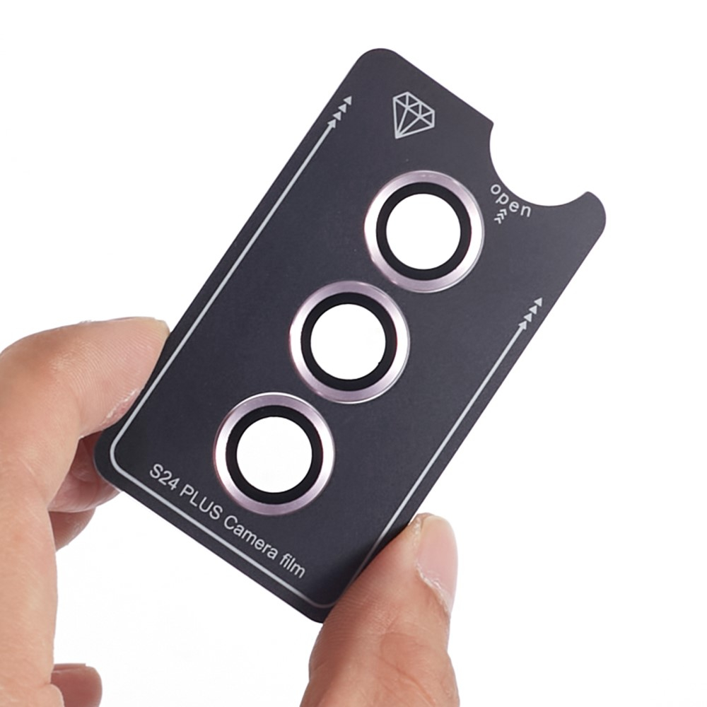 Samsung Galaxy S24  Plus Kameraschutz Objektiv Ring Protector Abdeckung - Lila