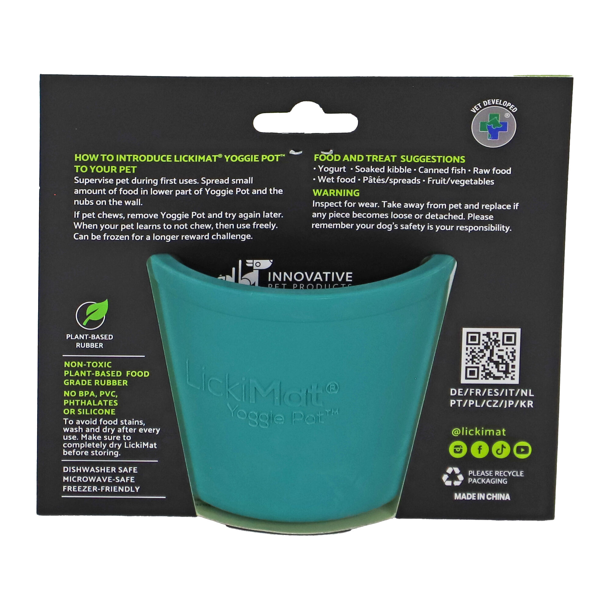 LickiMat Yoggie Pot