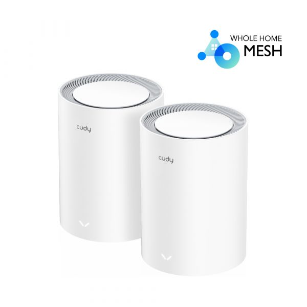 Cudy Sistema Mesh M1800 AX1800 Dual-Band WiFi 6 Gigabit Pack-2