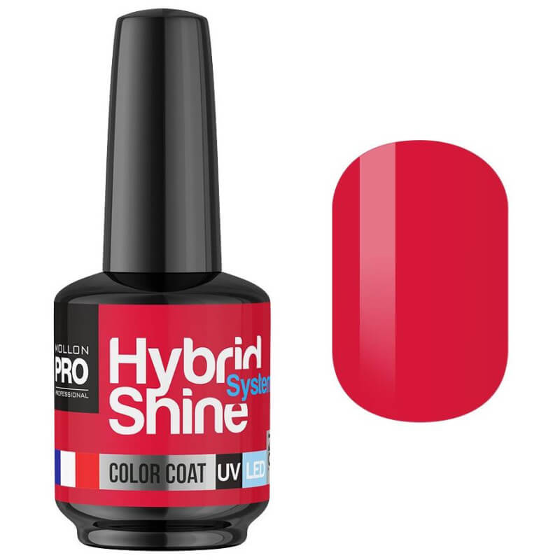 Mini Vernis Semi-Permanent Hybrid Shine Mollon Pro 8ml