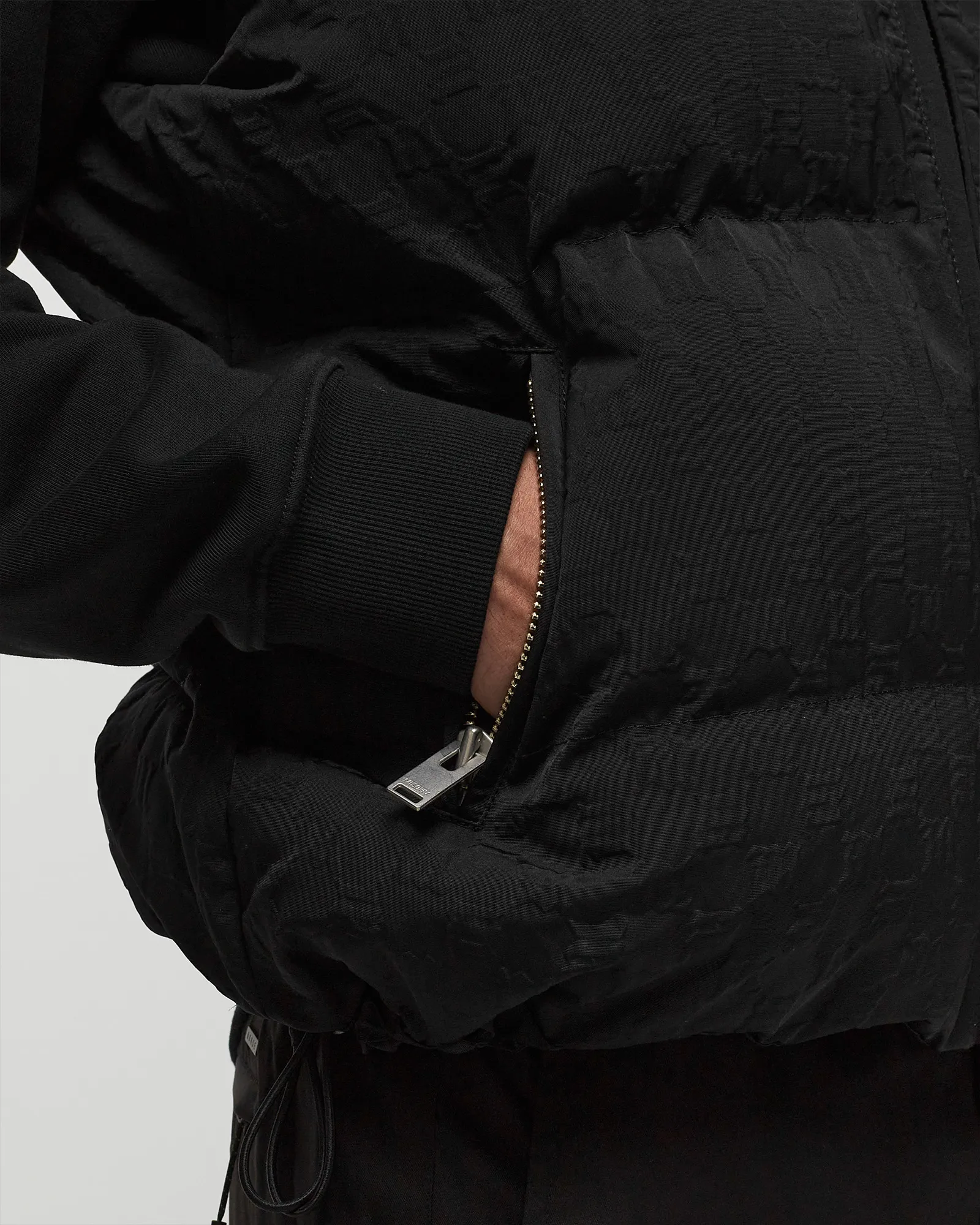 MISBHV MONOGRAM EMBOSSED PUFFER VEST