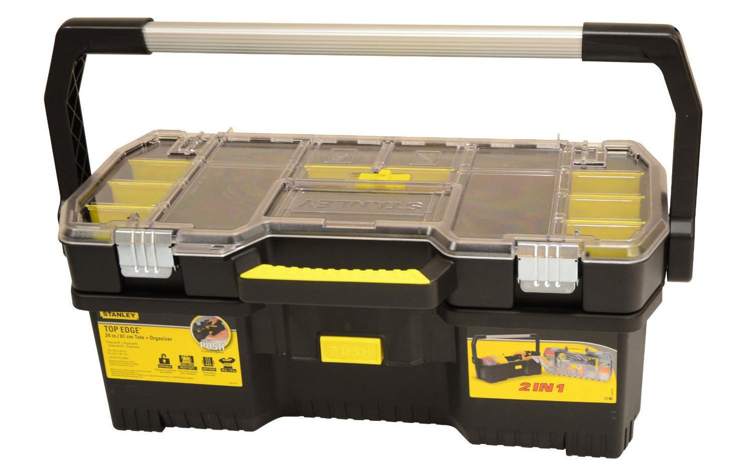 Werkzeugtrage mit OrganizeraufsatzFür Elektrowerkzeuge, Kunststoff