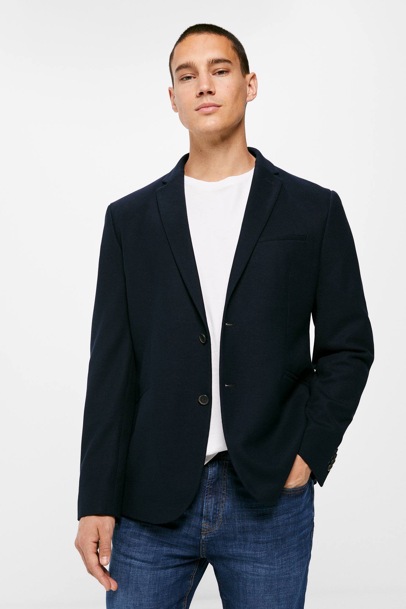 Blazer olho de pássaro