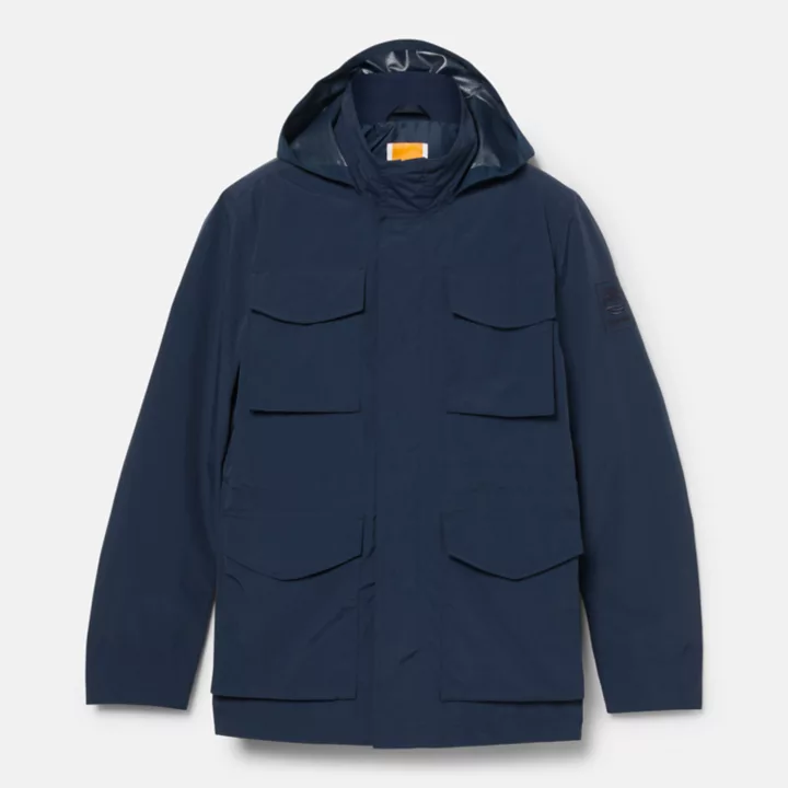 Veste militaire résistante à l'eau pour homme en bleu marine