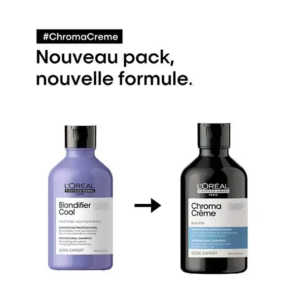 L'Oréal Professionnel Serie Expert Chroma Crème Shampoo Creme Neutralizante Azul Tons Laranja 300ml