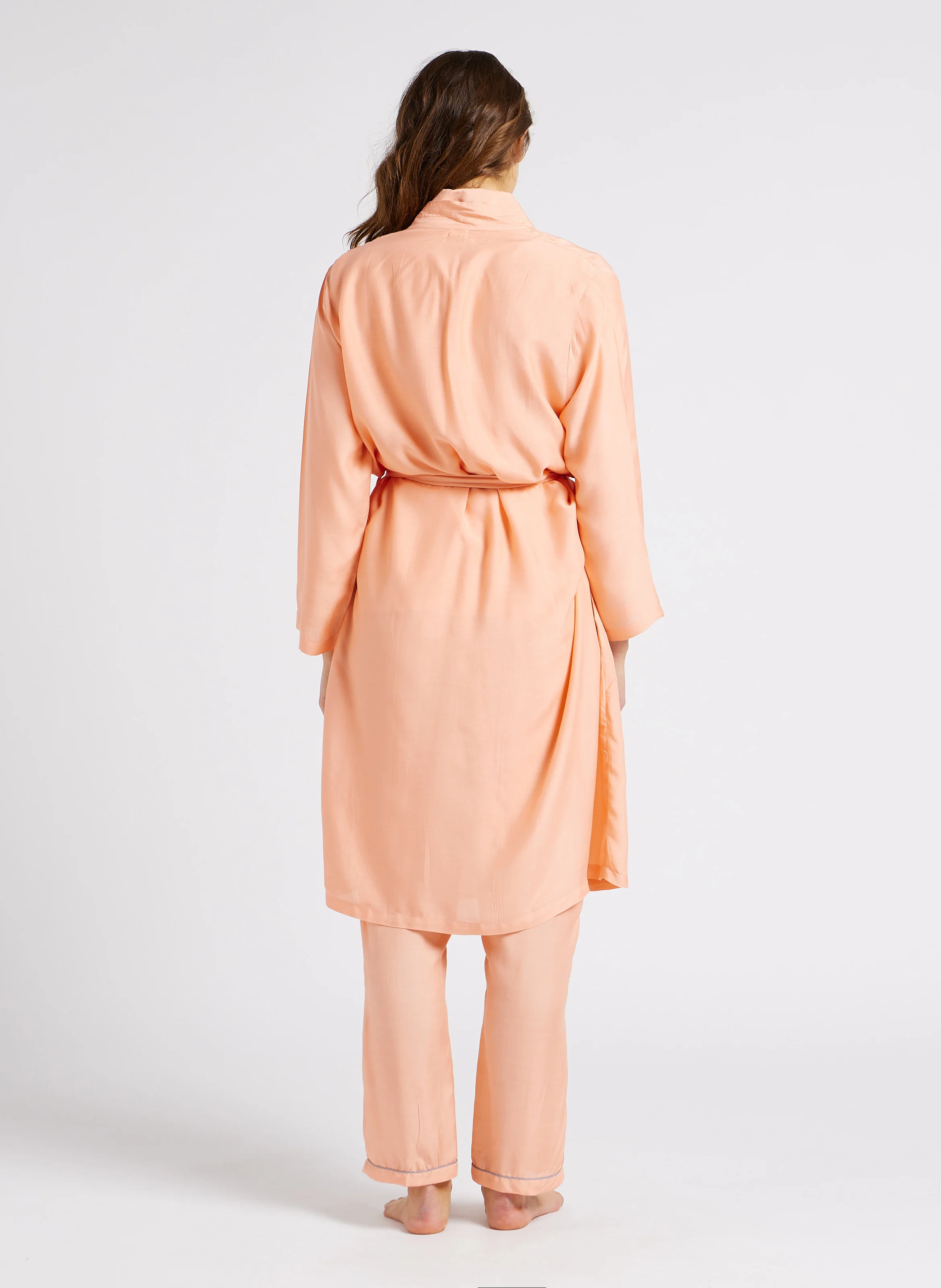 JULIETTE - Kimono en soie| Rose