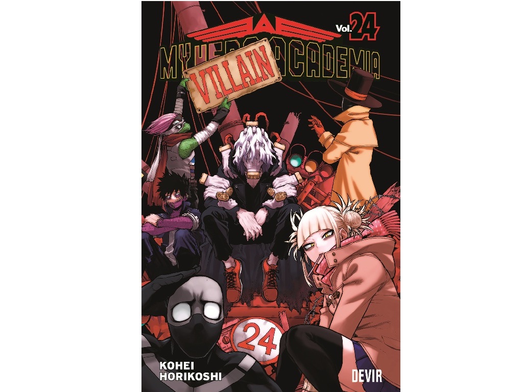 LIVRO MY HERO ACADEMIA Nº24