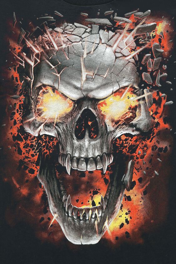 Enfants - Skull Blast | Spiral T-shirt