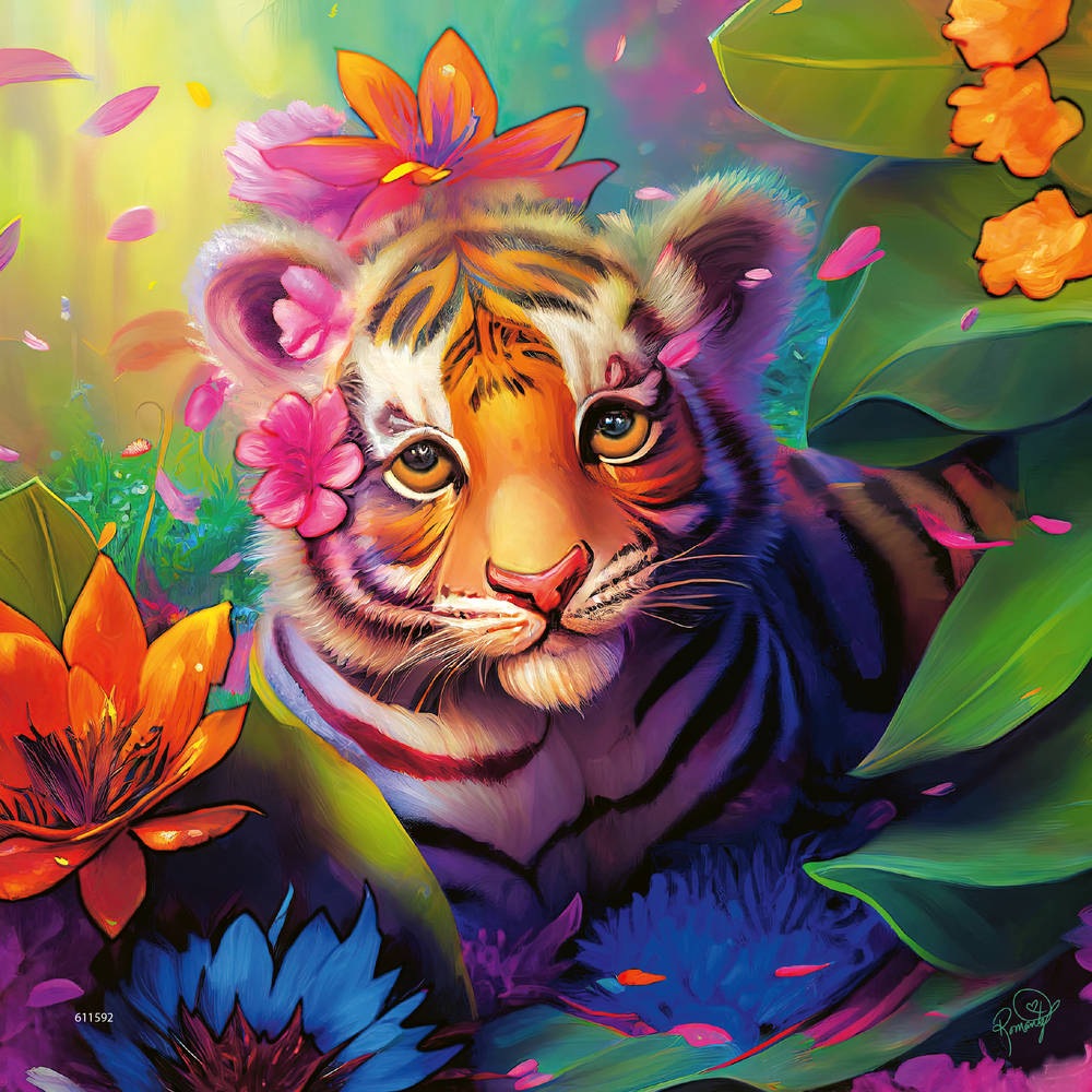 Ravensburger puzzel Jungle babies - 3 x 49 stukjes