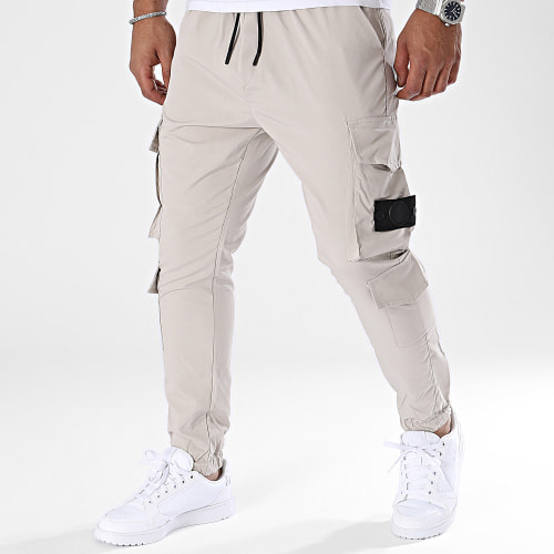 Pantalon Cargo Beige