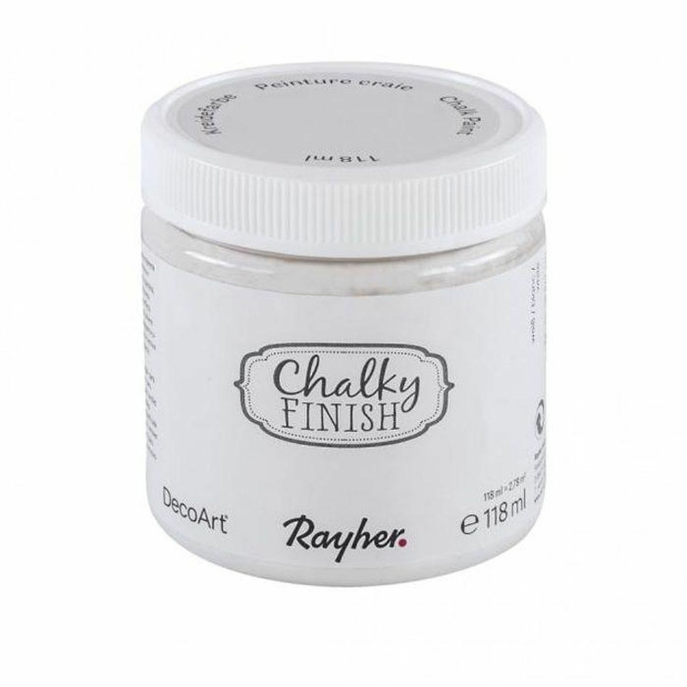 Peinture craie chalky finish 354 ml - blanc