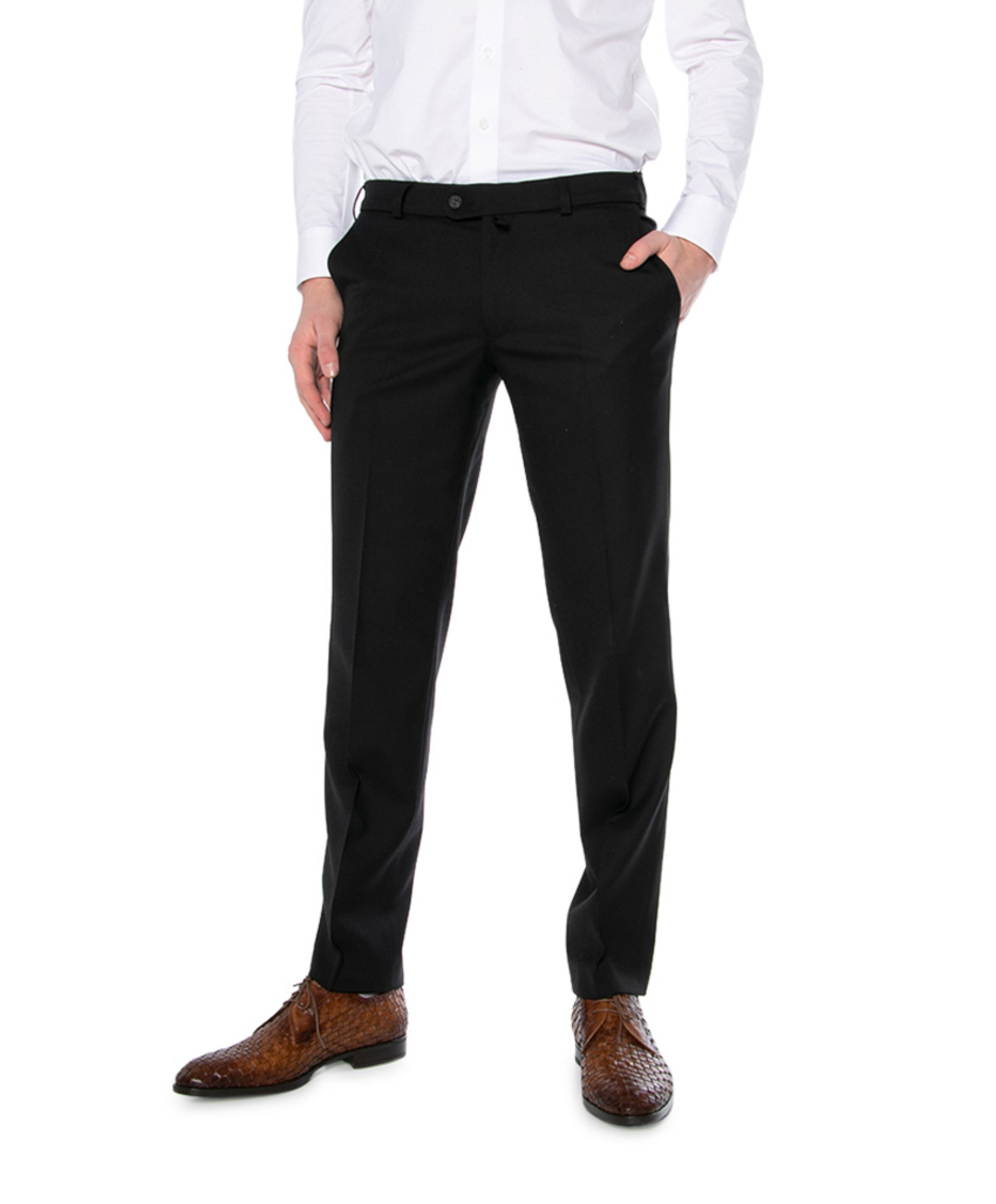 Mens Madrid U heren pantalon zwart