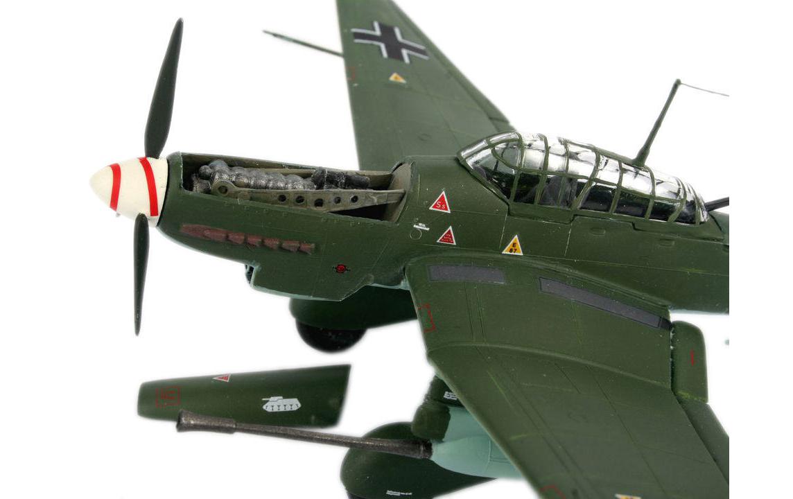 Bausatz Junkers Ju 87 G-2 Tank Buster 1:72Kunststoff Modellbausatz