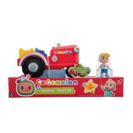 Jazwares CoComelon Musical Tractor mit Figur