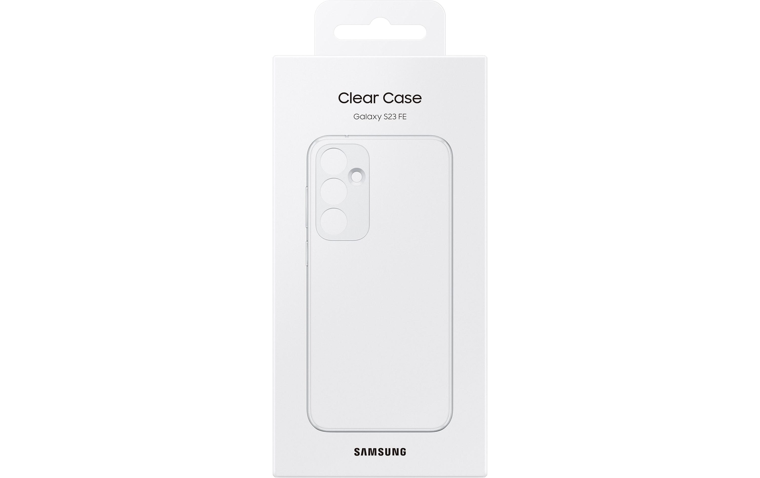 Back Cover Clear Galaxy S23 FE TransparentSchutzhülle für das Samsung Galaxy S23 FE