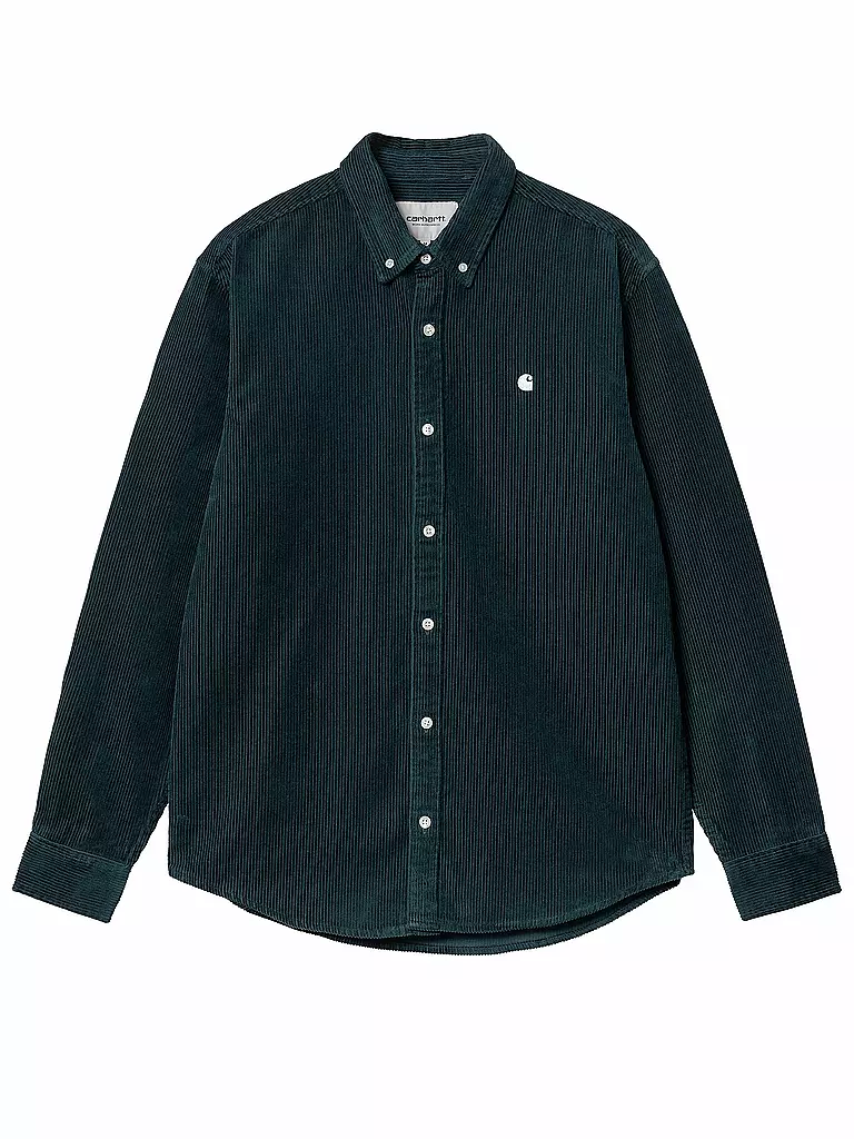 CARHARTT WIP Cordhemd MADISON petrol