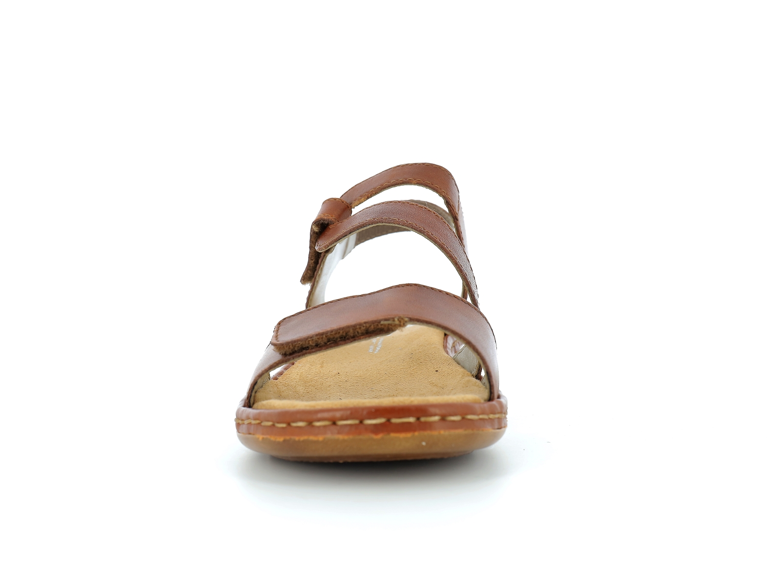 Rieker-659C7 Cuir Cognac