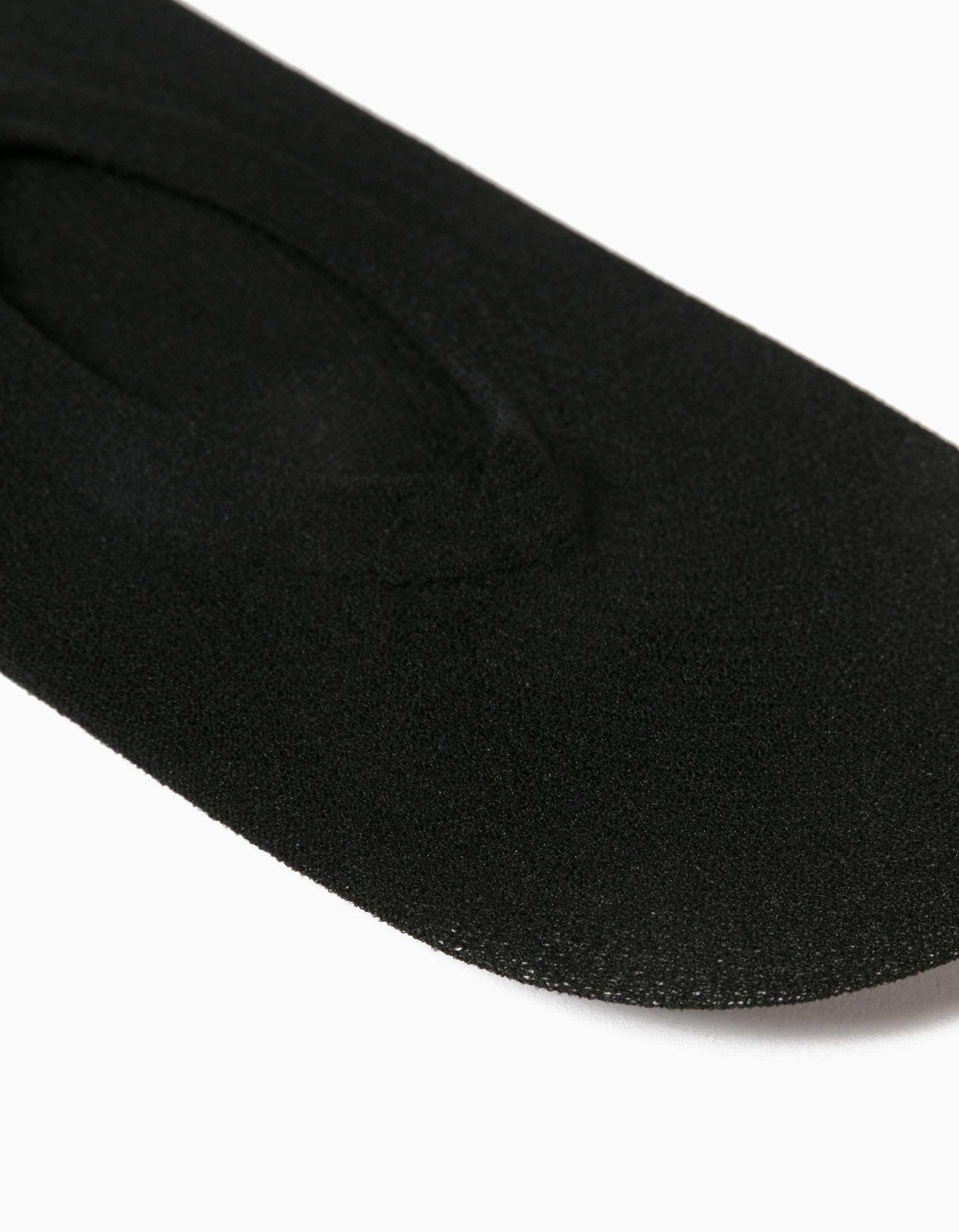 3 Meias Invisíveis Mousse, Mulher, Preto