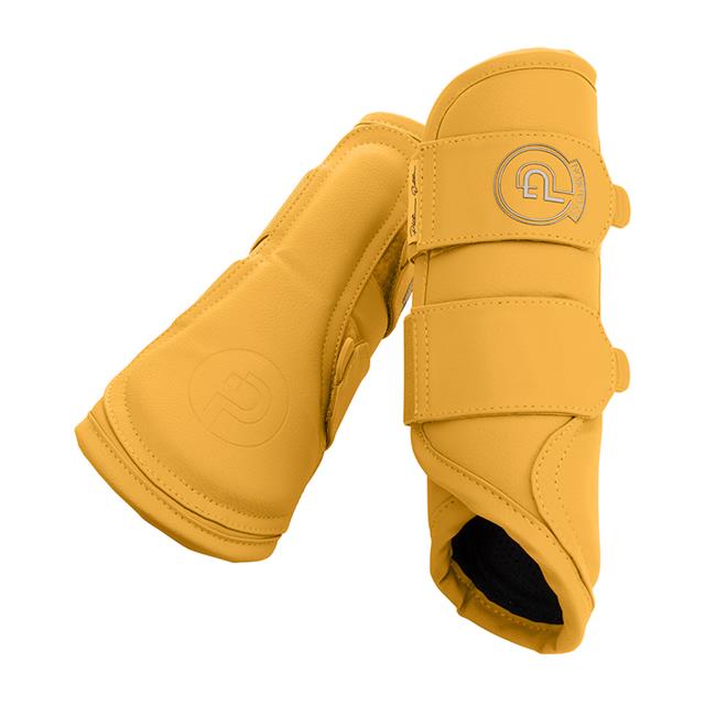 Beenbeschermers Eskadron Platinum Faux Leather Geel