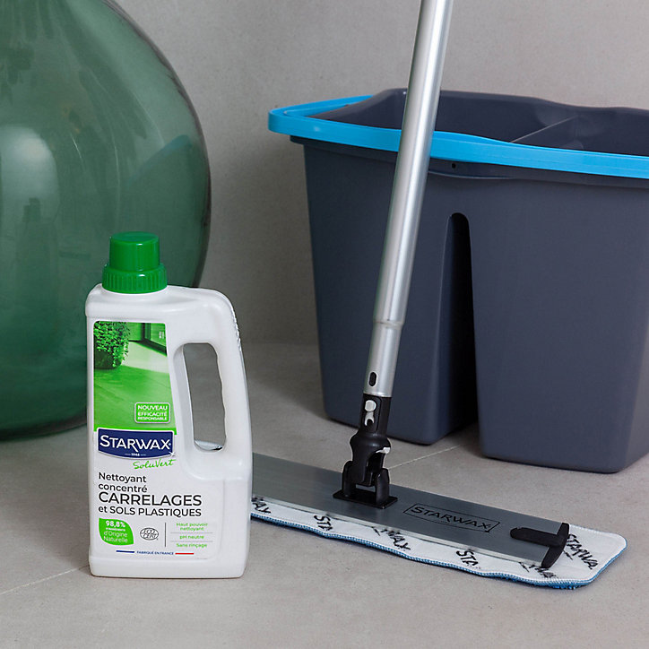 Nettoyant concentré carrelages et sols plastiques SoluVert Starwax 1L