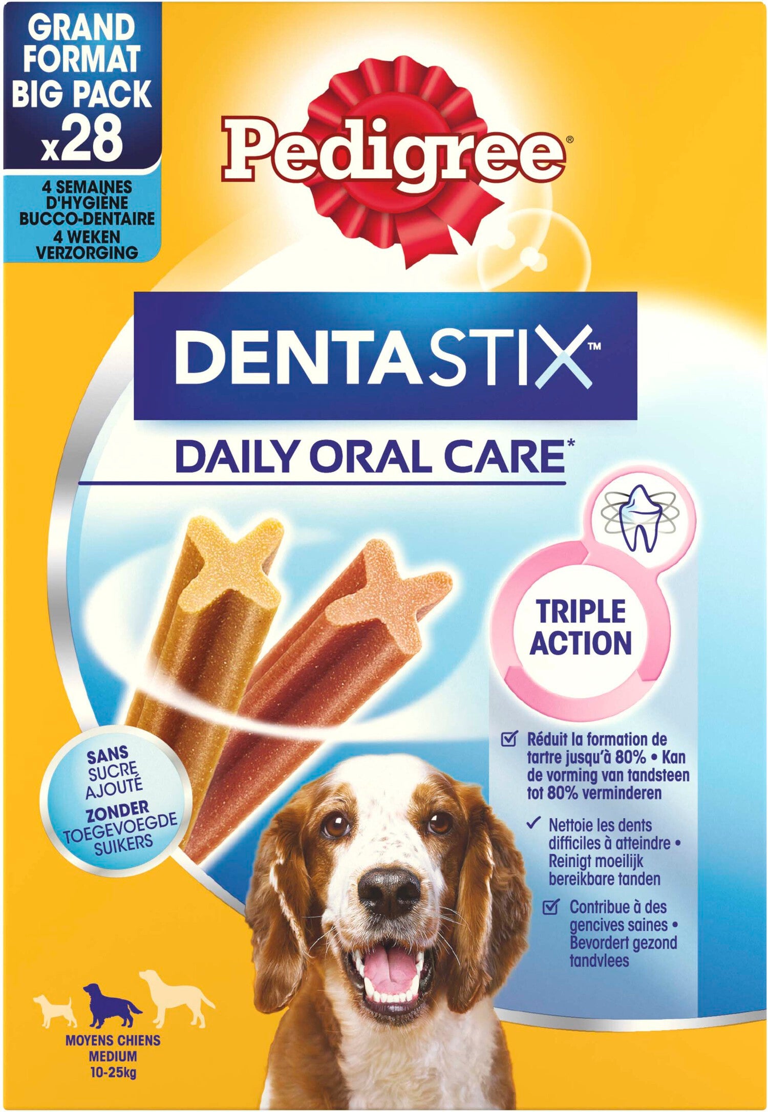 Pedigree Dentastix gebitsverzorgende snack medium 720 gram 28 stuks