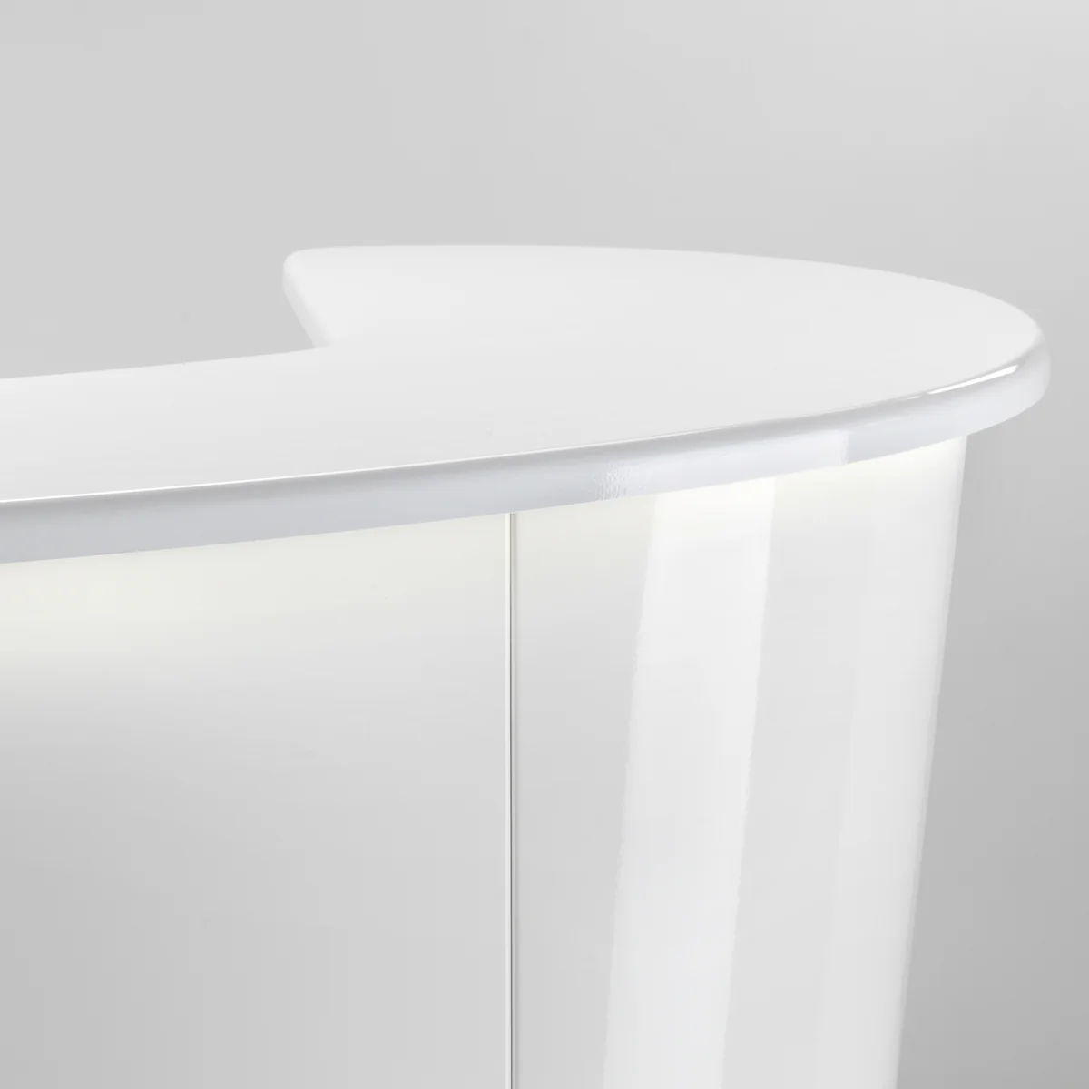 Caisse Pandora Slim blanc brillant