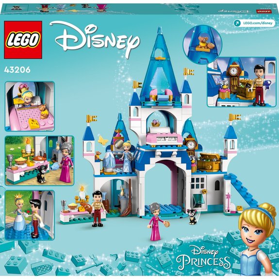 Château de Cendrillon Lego  Princess 43206