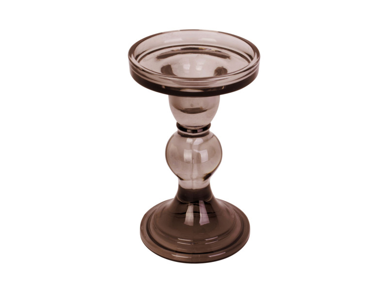 Candle Holder Glass Art Large
