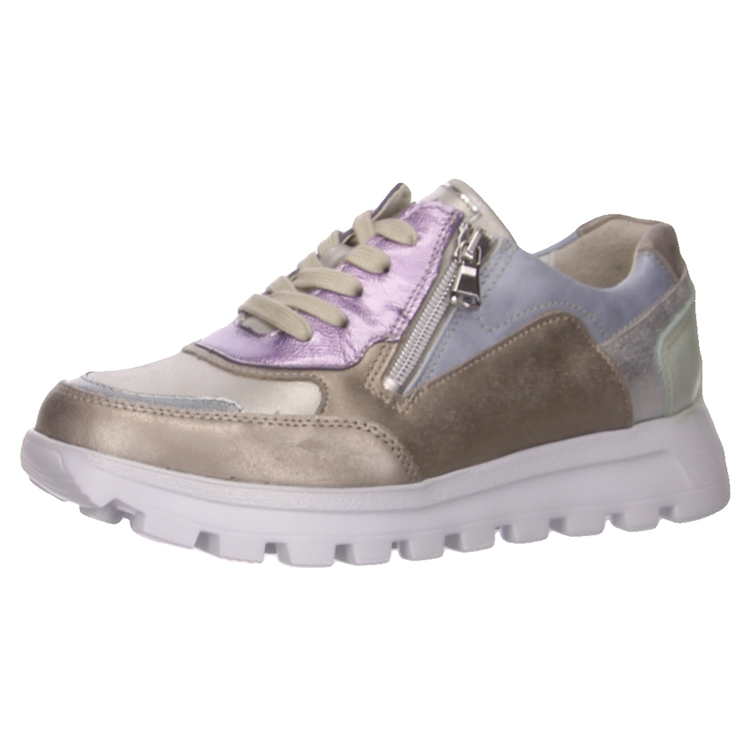 Waldläufer Sneaker mehrfarbig beige